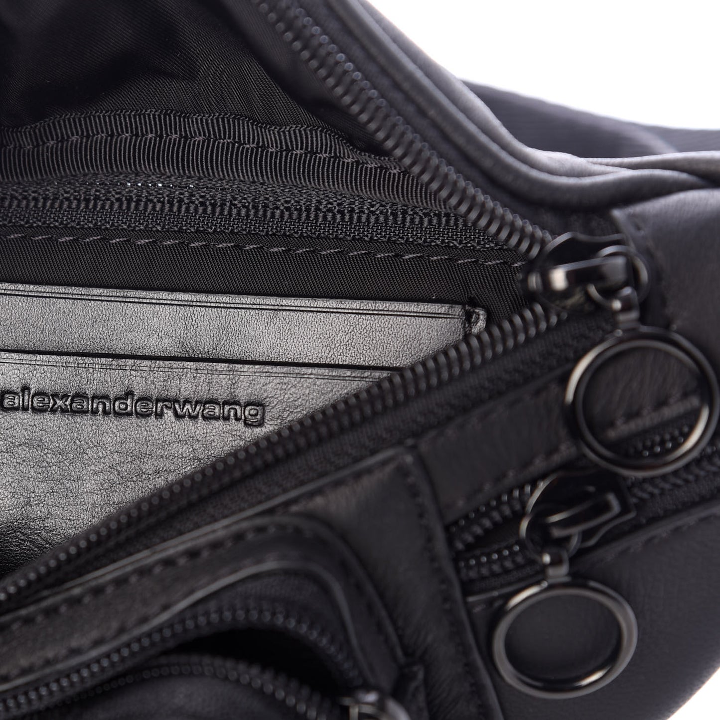 Lambskin Attica Mini Belt Bag Black