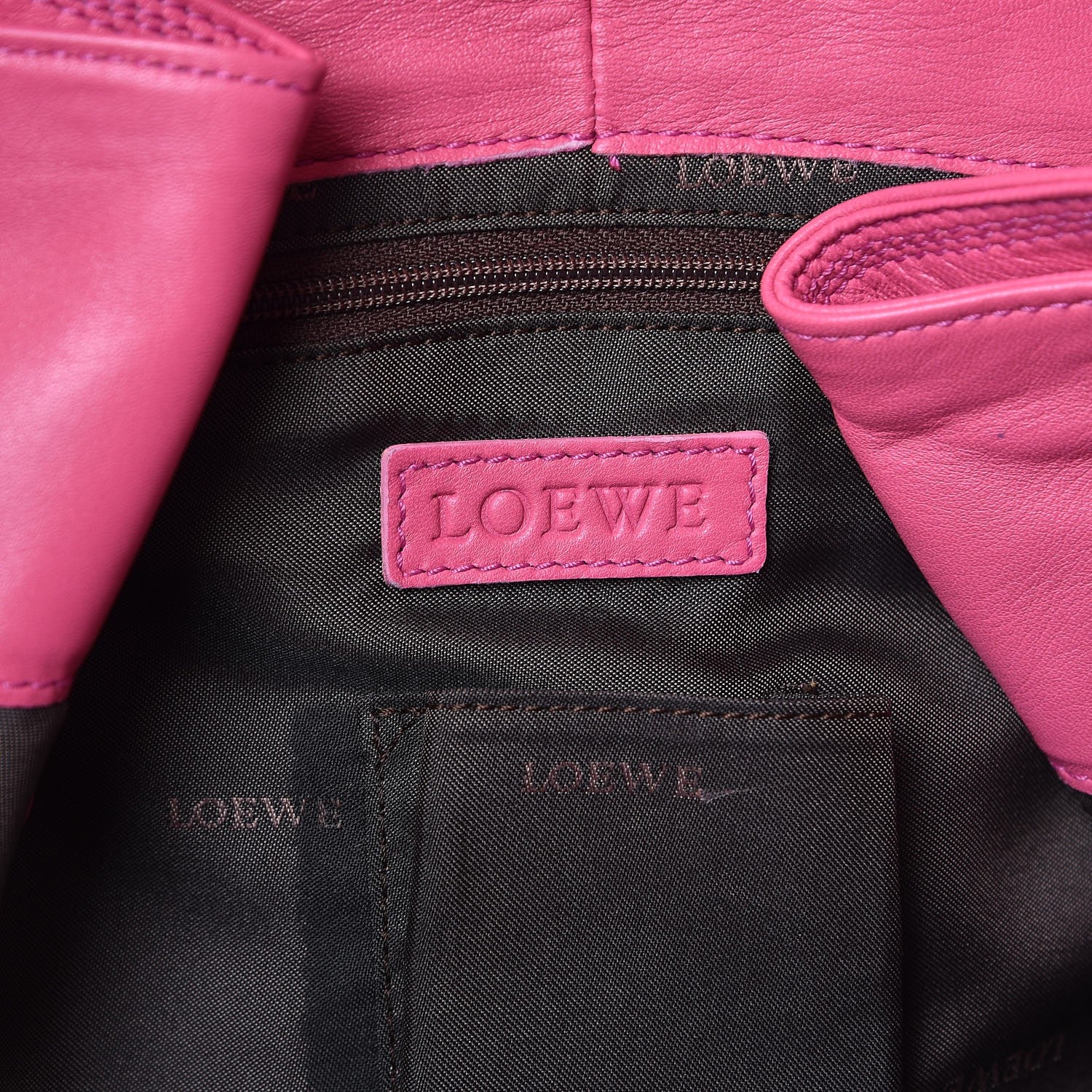 Loewe Sheepskin Brisa Tote Rose 6 of 8