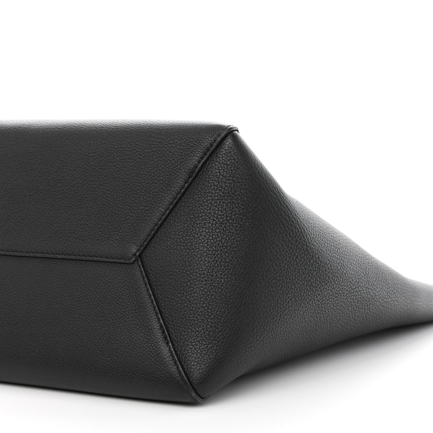 Calfskin Lockme Cabas Black