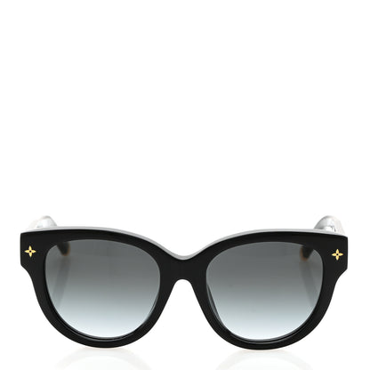 Louis Vuitton Acetate My Monogram Square Sunglasses Z1526E Black 2 of 7