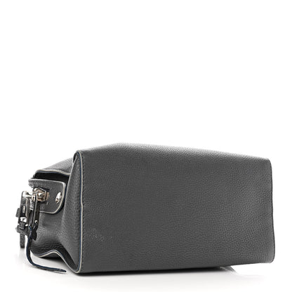 Fendi Cuoio Romano Selleria Lei Boston Tote Asfalto 4 of 11