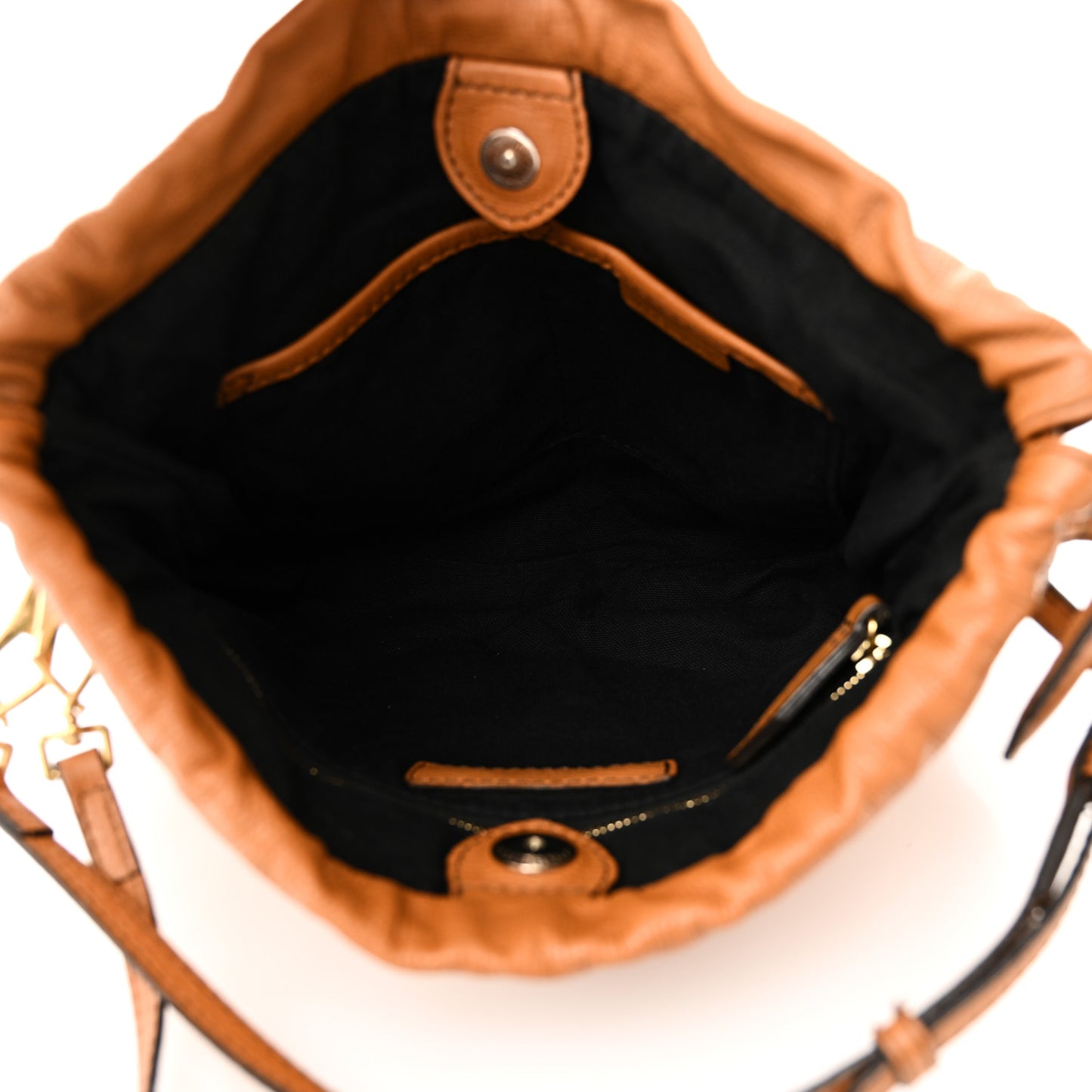 Calfskin House Check Little Crush Cognac
