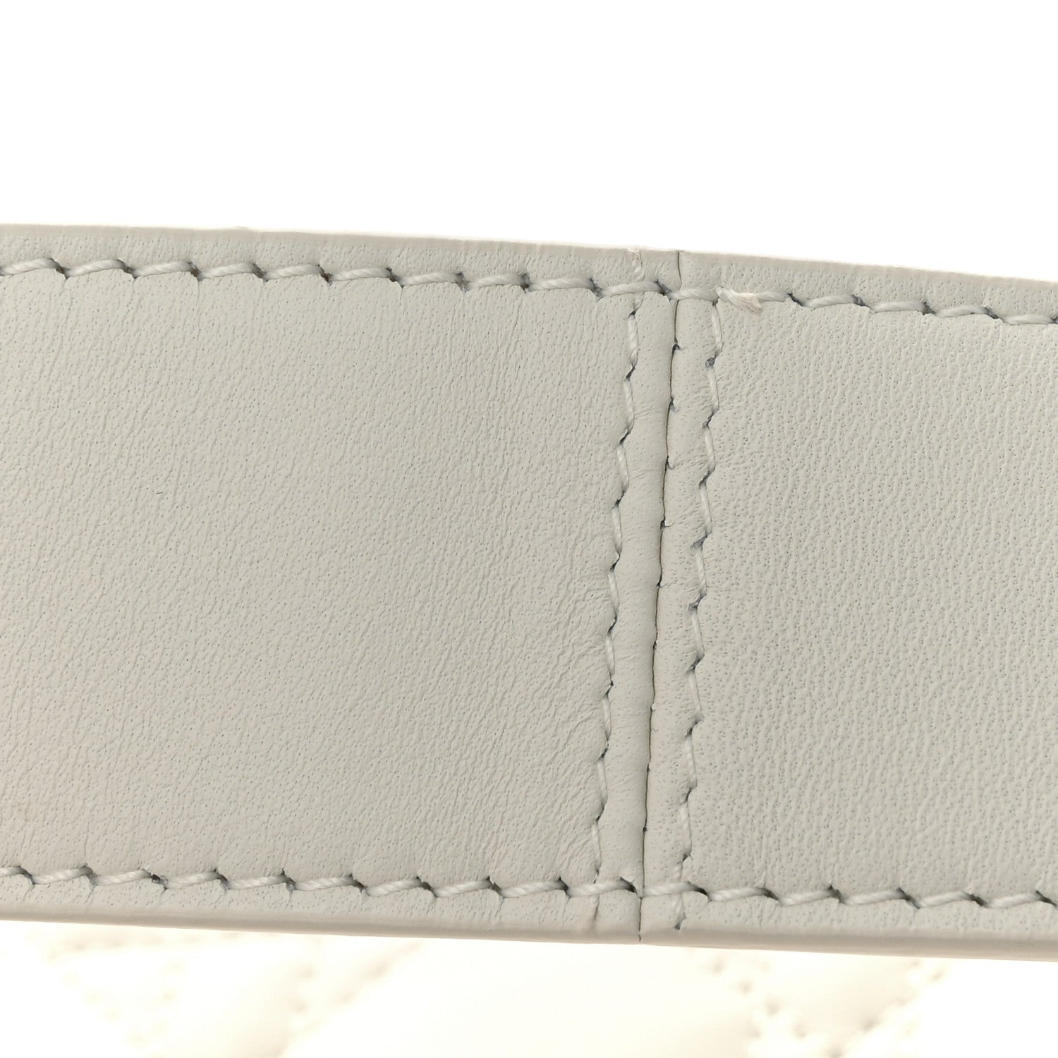 Christian Dior Lambskin Cannage Small My ABCDior Lady Dior White 11 of 13