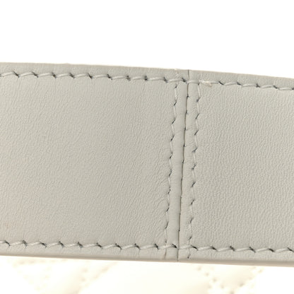 Christian Dior Lambskin Cannage Small My ABCDior Lady Dior White 11 of 13