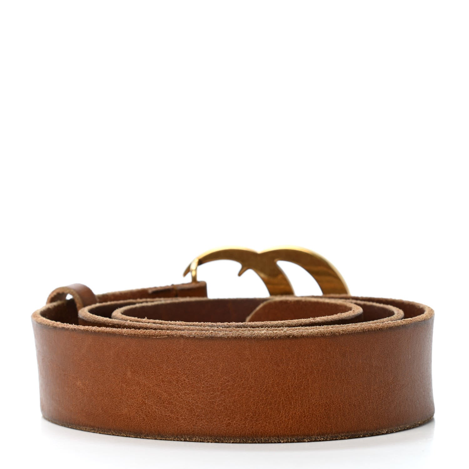 Gucci Faded Calfskin Double G 40mm Belt 90 36 Cuir 2 of 4