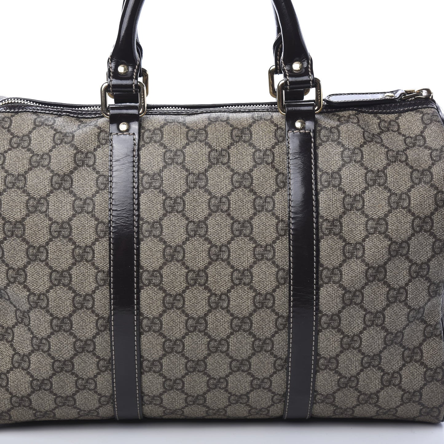 GG Plus Monogram Medium Joy Boston Dark Brown