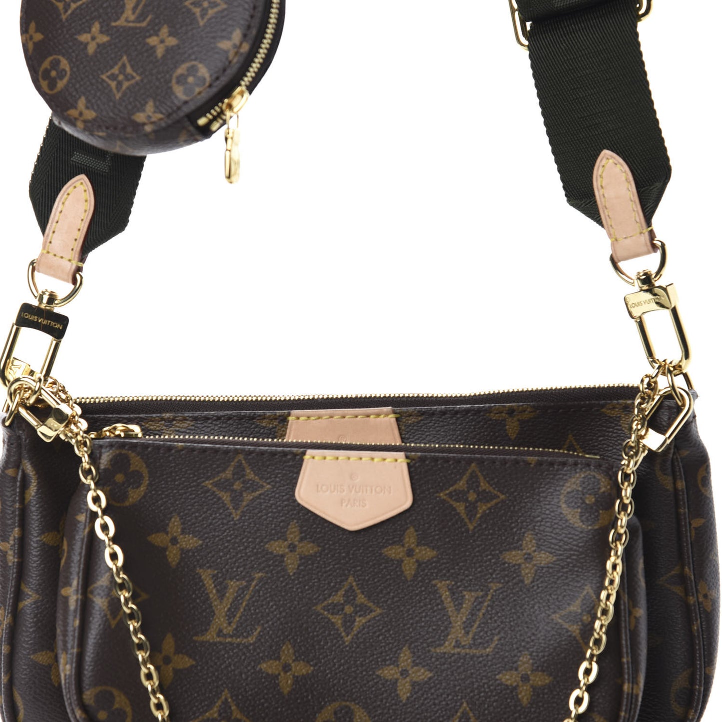 Monogram Multi Pochette Accessories Kaki