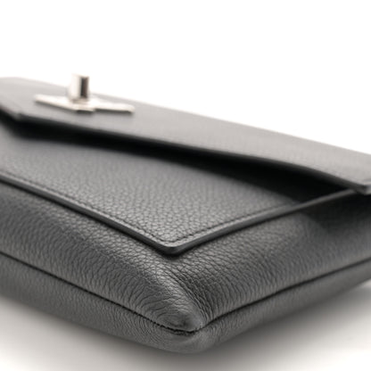 Louis Vuitton Soft Calfskin My Lockme Pochette Black 10 of 11