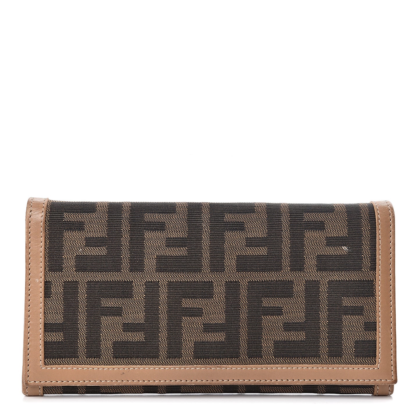 Zucca Continental Wallet Tobacco Brown