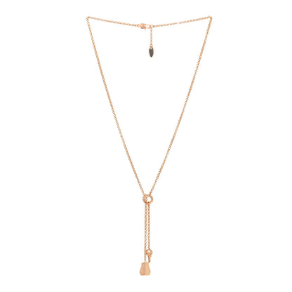 Hermes 18K Rose Gold PM Kelly Clochette Necklace 4 of 12