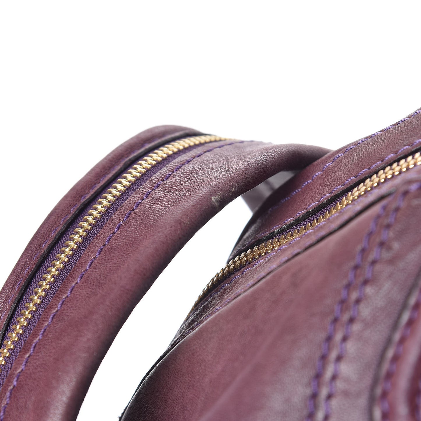 Lambskin Medium Nightingale Aubergine