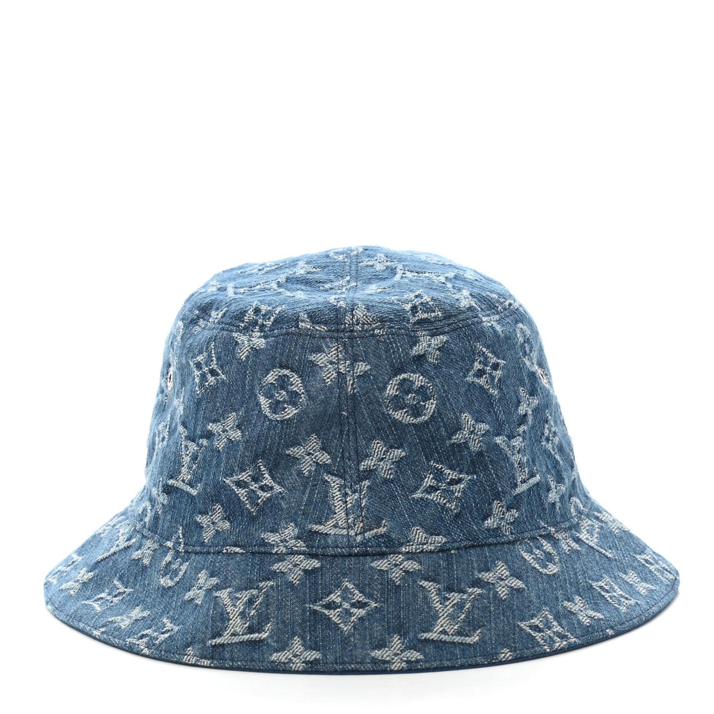 Monogram Denim Transformable Bob Bucket Hat 58 Blue