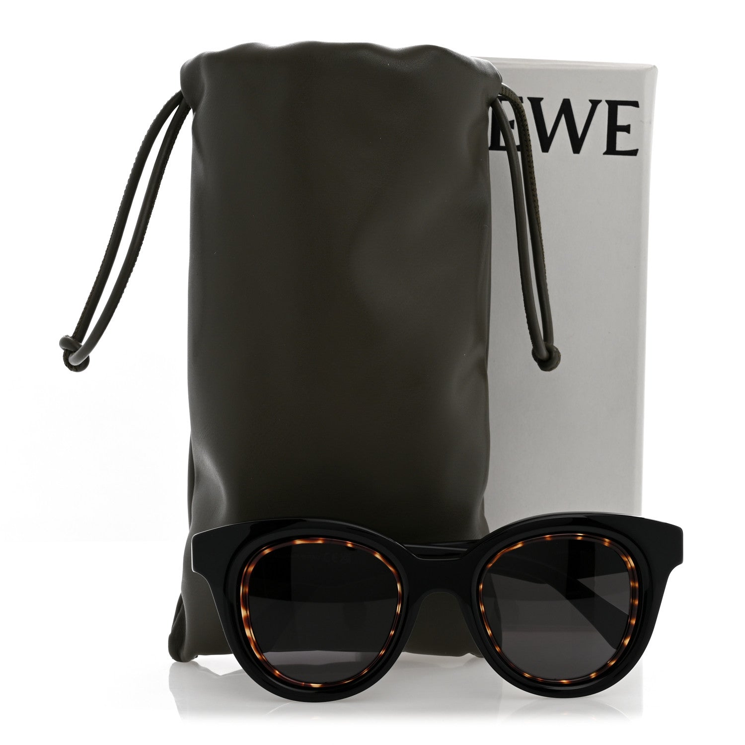 Loewe Acetate Mini Anagram Butterfly Sunglasses LW40183I Black 7 of 7