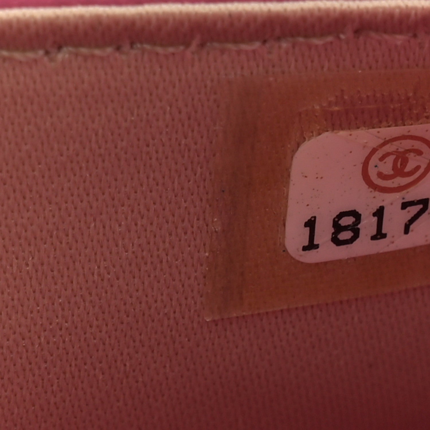 Chanel Lambskin Camellia Embossed Wallet on Chain WOC Pink 7 of 10