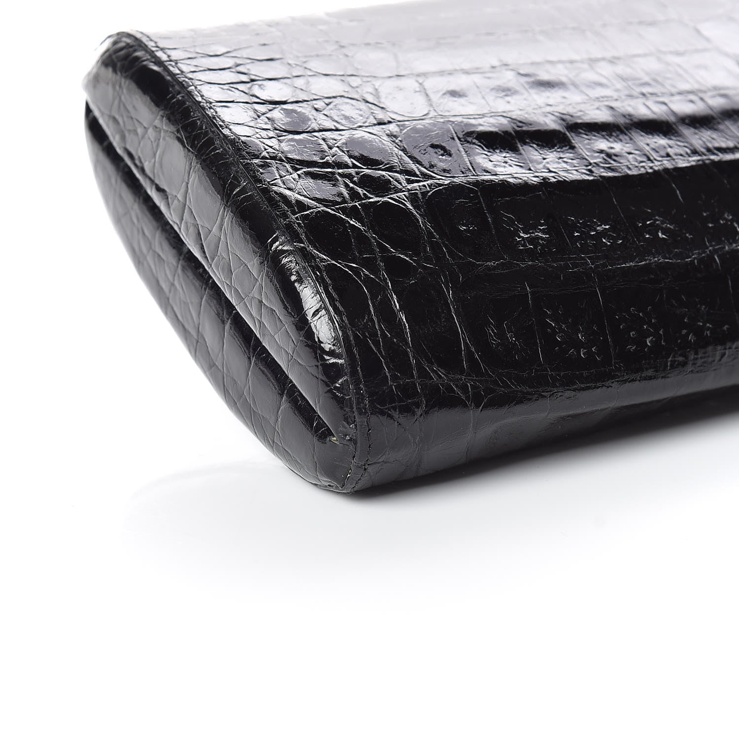 Nancy Gonzalez Crocodile Clutch Black 9 of 12