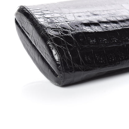 Nancy Gonzalez Crocodile Clutch Black 9 of 12