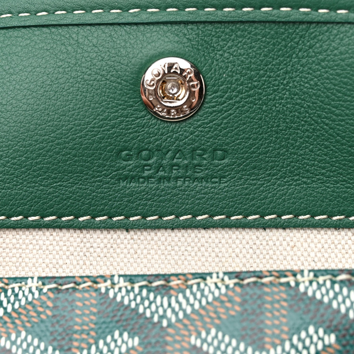 Goyard Goyardine Reversible Mini Anjou Green 8 of 13