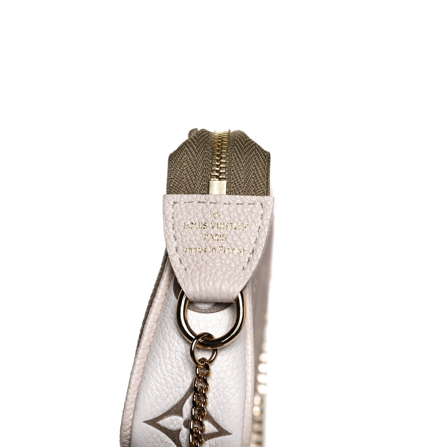 Louis Vuitton Empreinte Spring in the City Mini Pochette Accessories Kaki Beige Cream 5 of 8