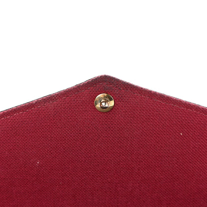 Louis Vuitton Monogram Pochette Felicie Chain Wallet Fuchsia 20 of 21