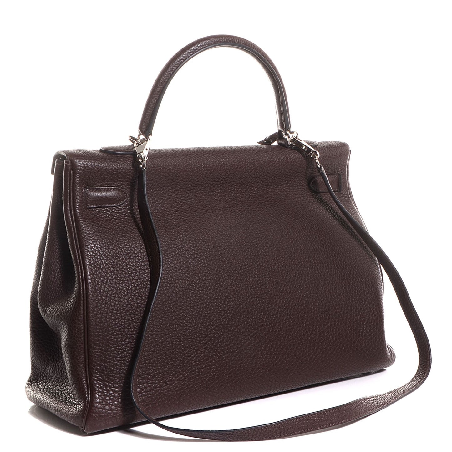 Togo Kelly Retourne 35 Chocolate