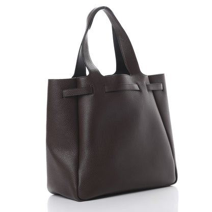 Prada Vitello Daino Soft Dynamique Tote Caffe Black 2 of 10