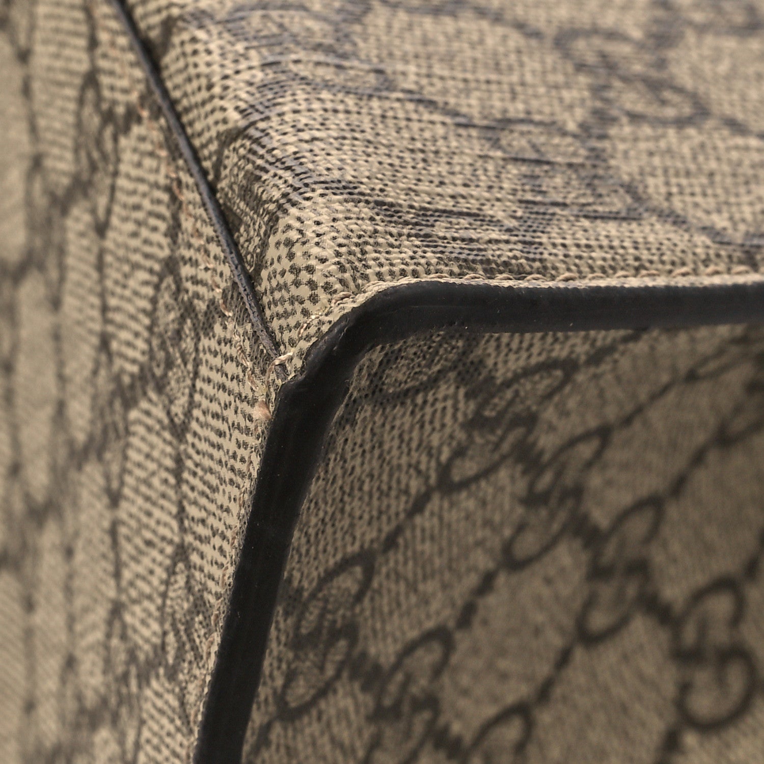 Balenciaga X GUCCI GG Supreme Monogram Small Hourglass Top Handle Bag Beige Ebony 13 of 17