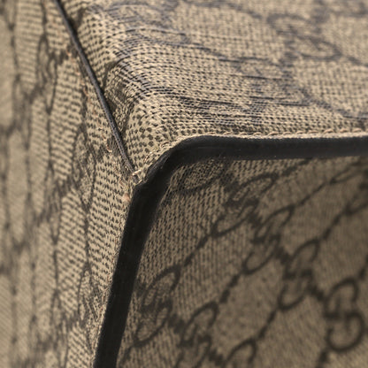 Balenciaga X GUCCI GG Supreme Monogram Small Hourglass Top Handle Bag Beige Ebony 13 of 17