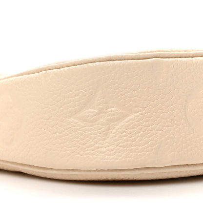 Louis Vuitton LOUIS VUITTON Empreinte Monogram Giant Multi Pochette Accessories Large Pochette Cream 9 of 11