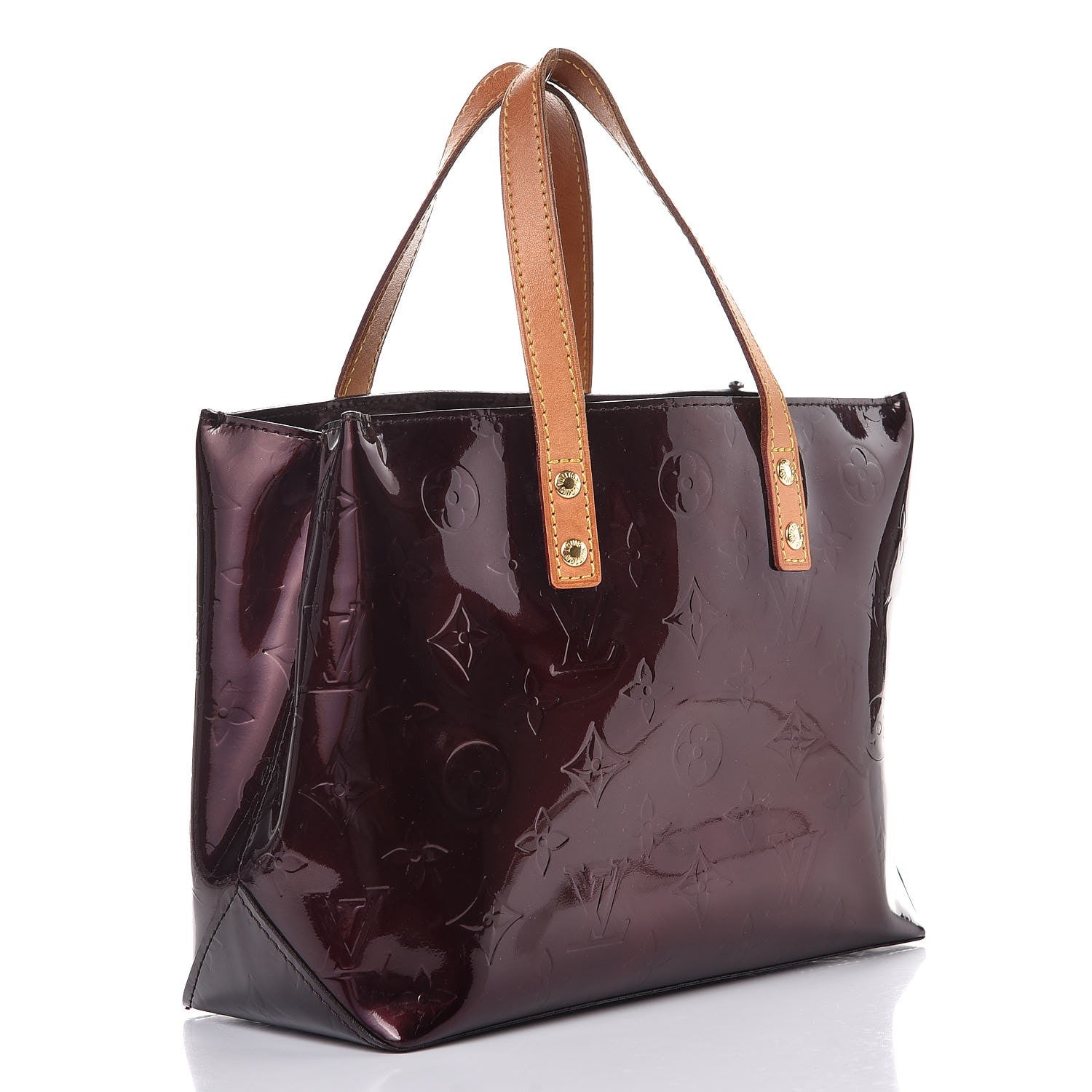 Louis Vuitton Vernis Reade PM Amarante 3 of 7