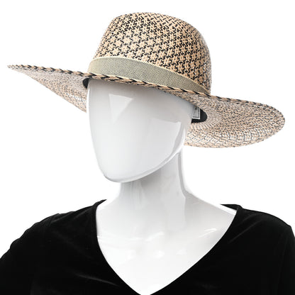 Hermes Panama Straw Etna Hat 56 Natural Black 2 of 10