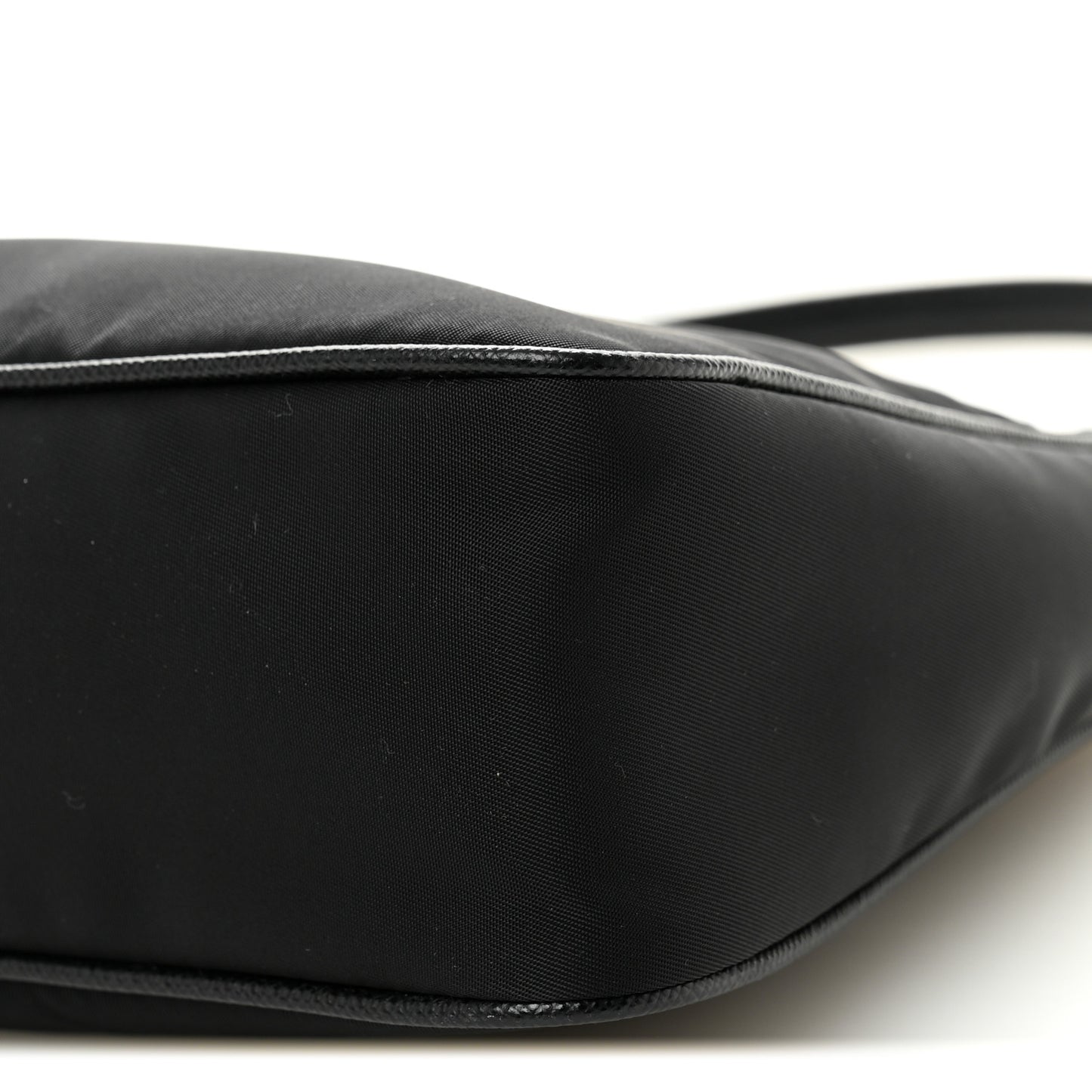 Tessuto Nylon Saffiano Mini Re-Edition 2005 Bag Black