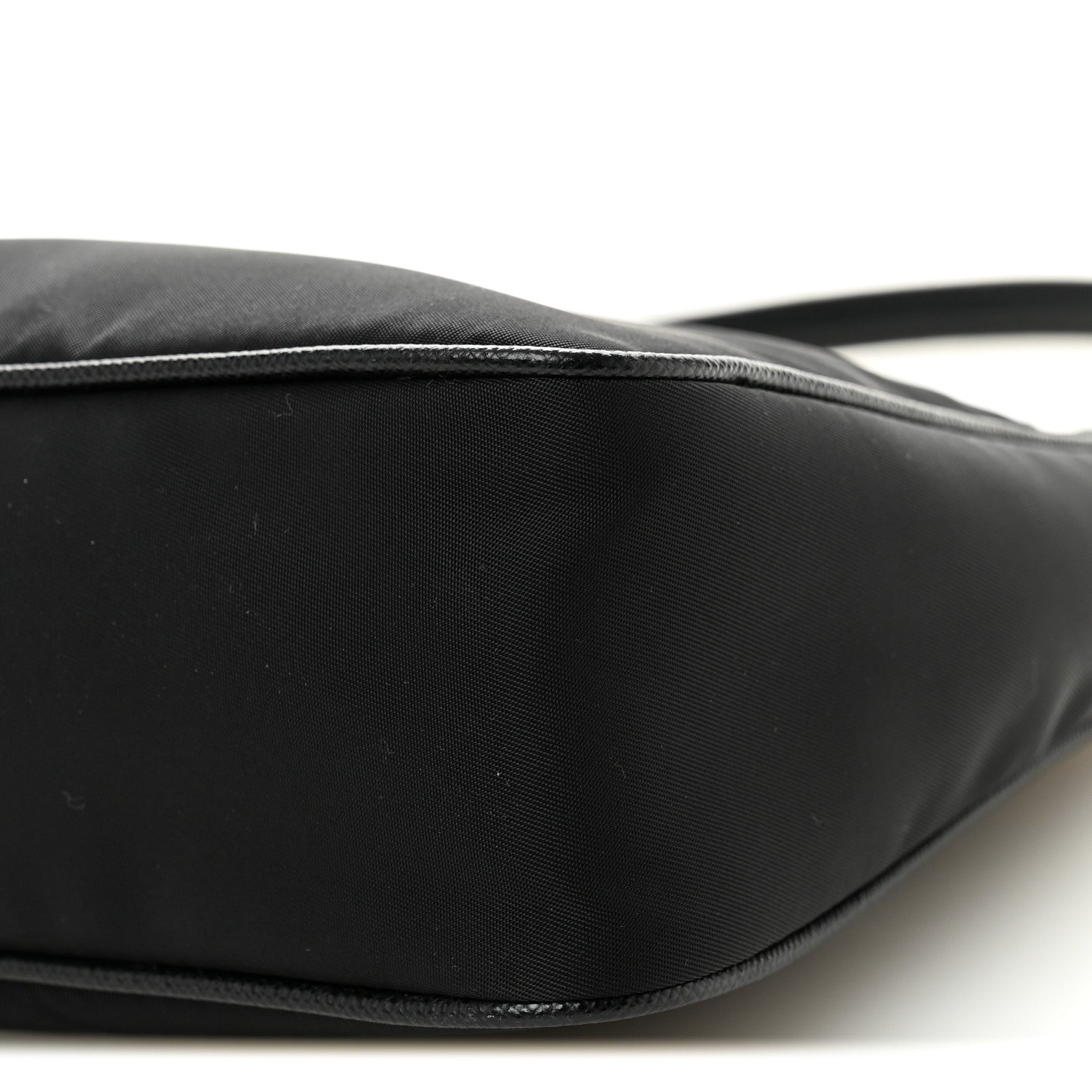 Prada Tessuto Nylon Saffiano Mini Re-Edition 2005 Bag Black 11 of 11