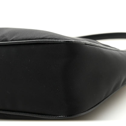 Prada Tessuto Nylon Saffiano Mini Re-Edition 2005 Bag Black 11 of 11