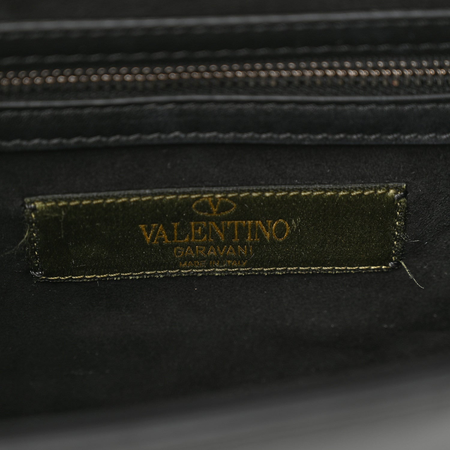 Valentino Garavani Vitello Beaded Butterfly Small Glam Lock Rockstud Flap Black 6 of 10