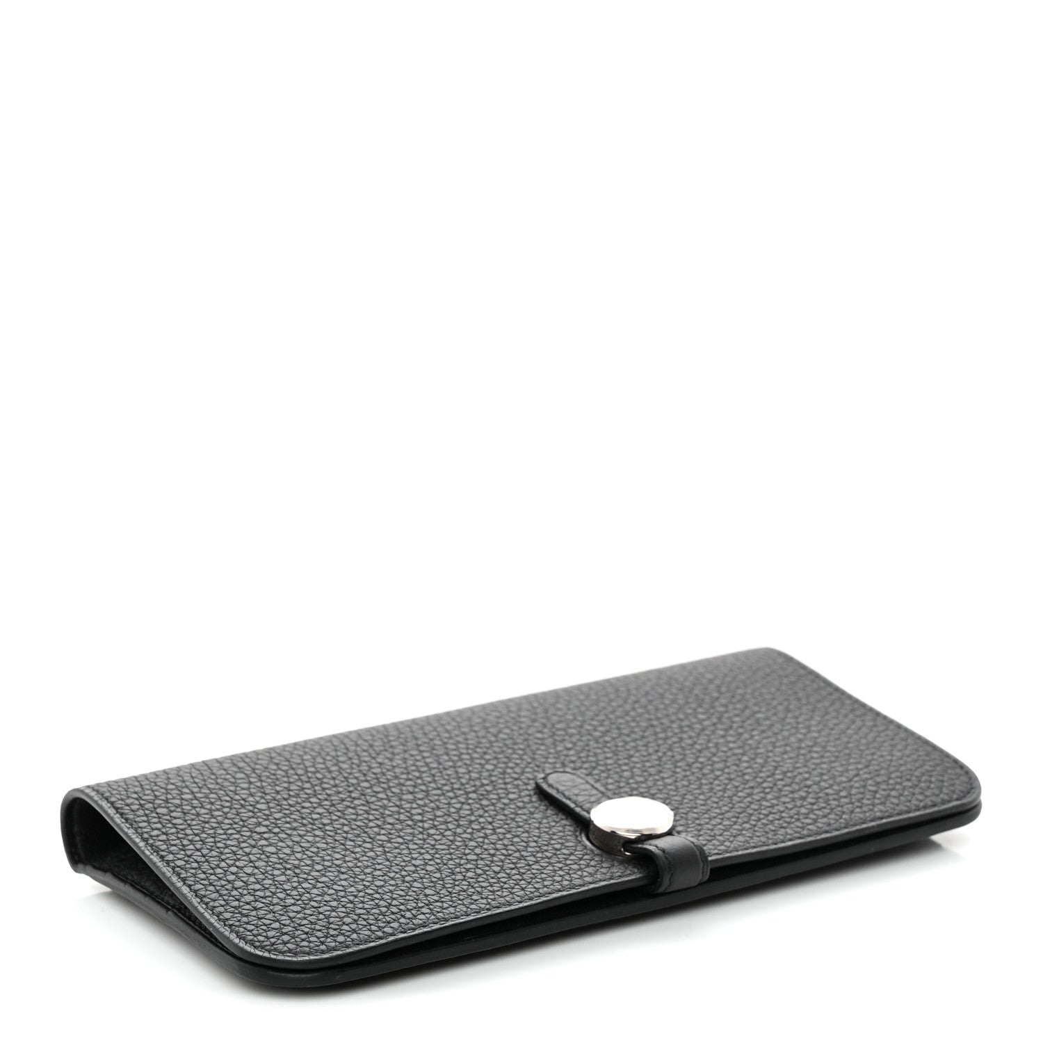 Hermes Togo Dogon Recto Verso Wallet Black 4 of 9