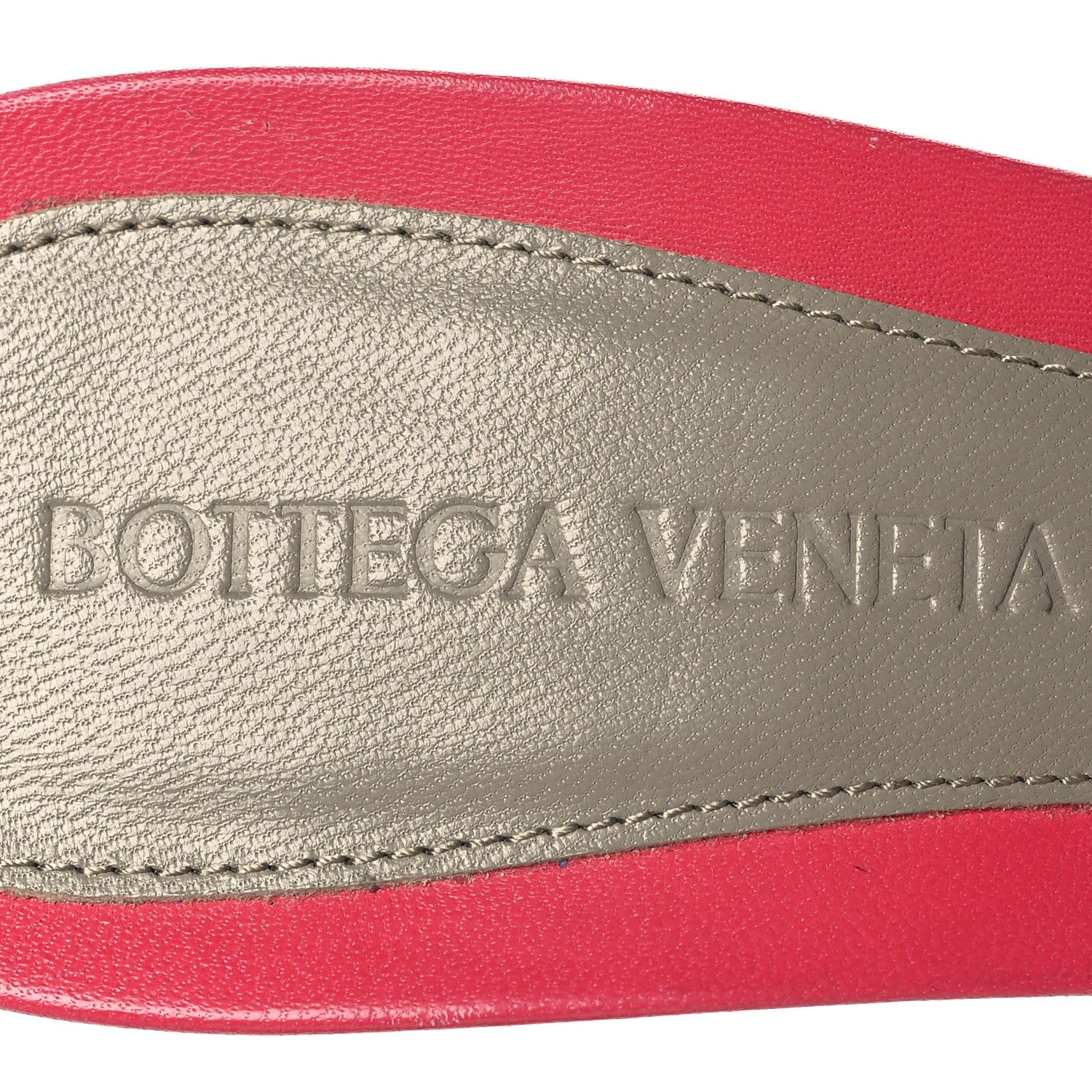 Bottega Veneta Lambskin Stretch Mule Sandals 38.5 Sunburst 8 of 9