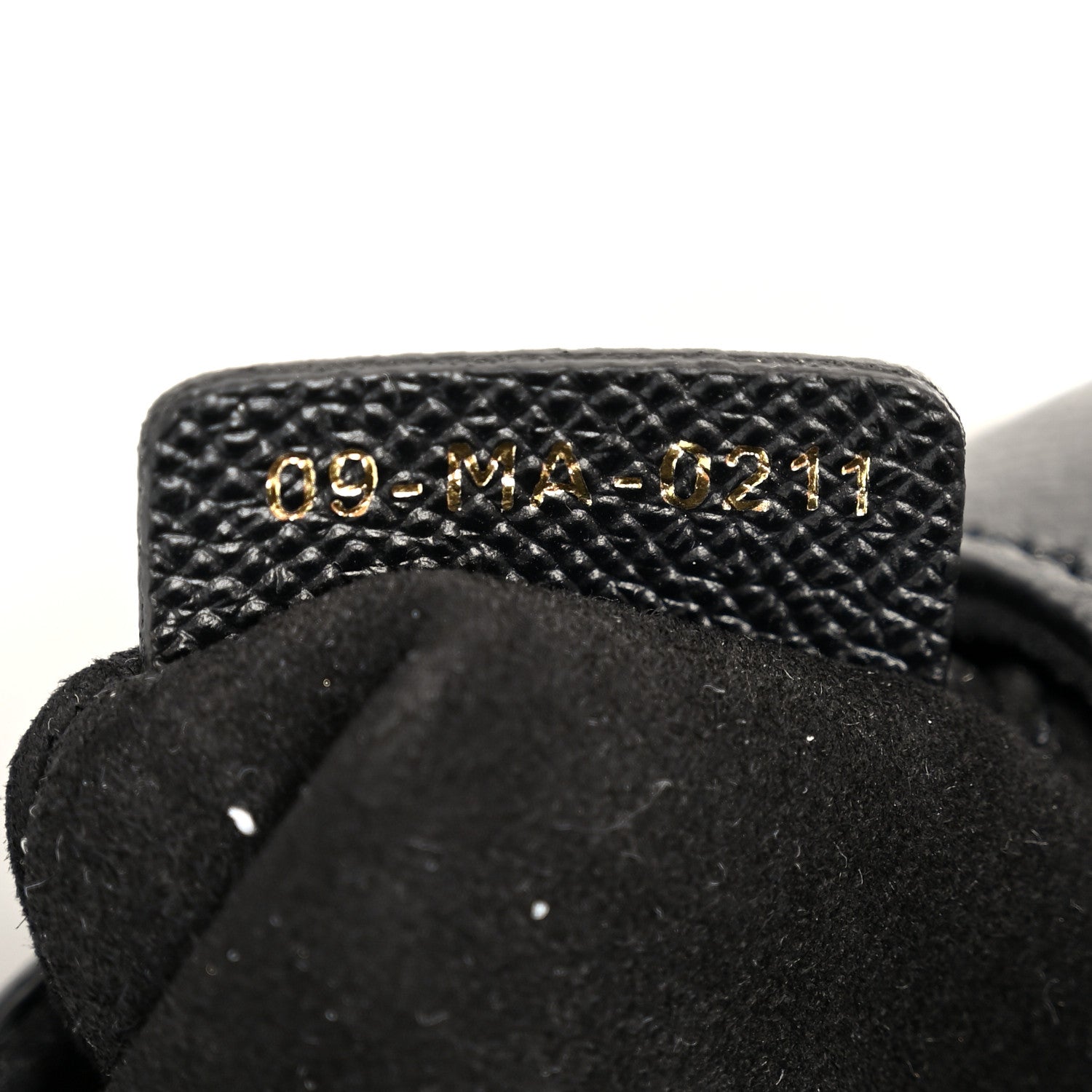 Christian Dior Grained Calfskin Mini Saddle Bag Black 7 of 12