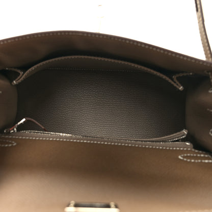 Hermes Epsom Kelly Sellier 25 Etoupe 5 of 10