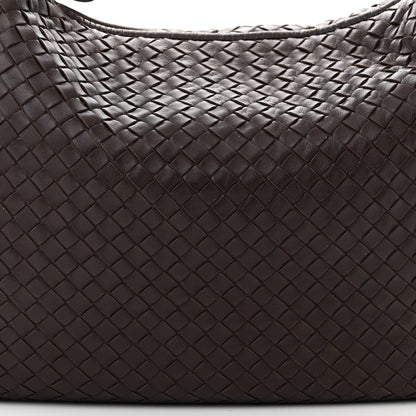 Bottega Veneta Nappa Intrecciato Large Veneta Hobo Ebano 8 of 10
