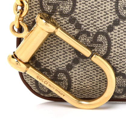 Gucci GG Supreme Monogram Key Case Brown 8 of 10