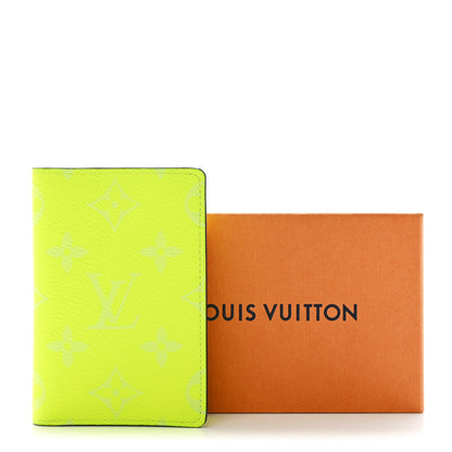 Louis Vuitton Taigarama Pocket Organizer Neon Yellow 7 of 7