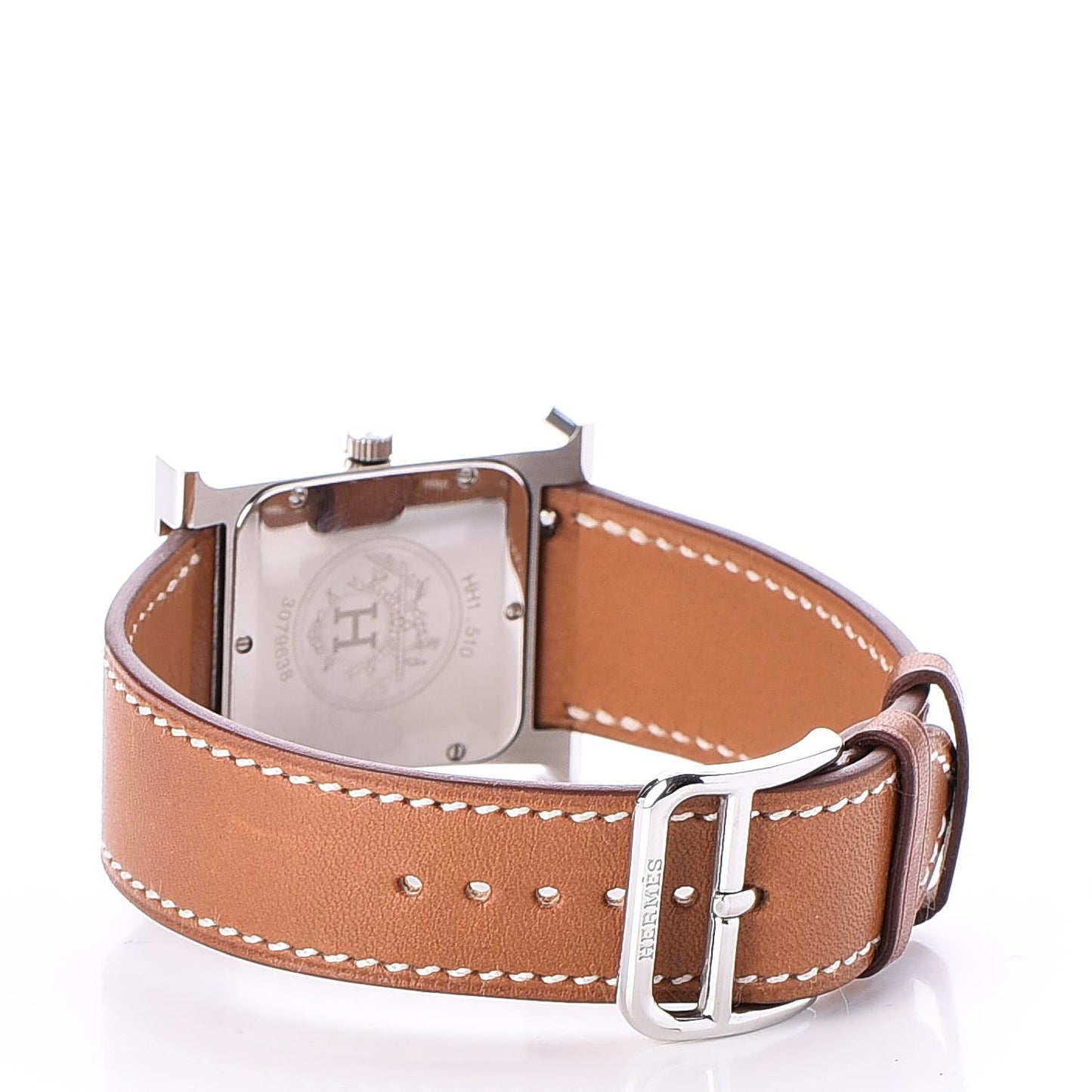 Stainless Steel Barenia 26mm Heure H Hour Quartz Watch Fauve