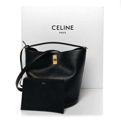 Celine Smooth Calfskin Bucket 16 Bag Black 13 of 13