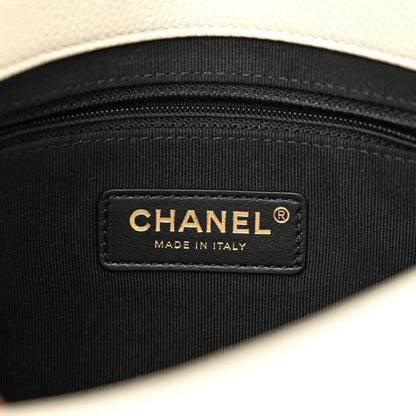 Chanel Caviar Quilted Chain Soul Flap White 6 of 10