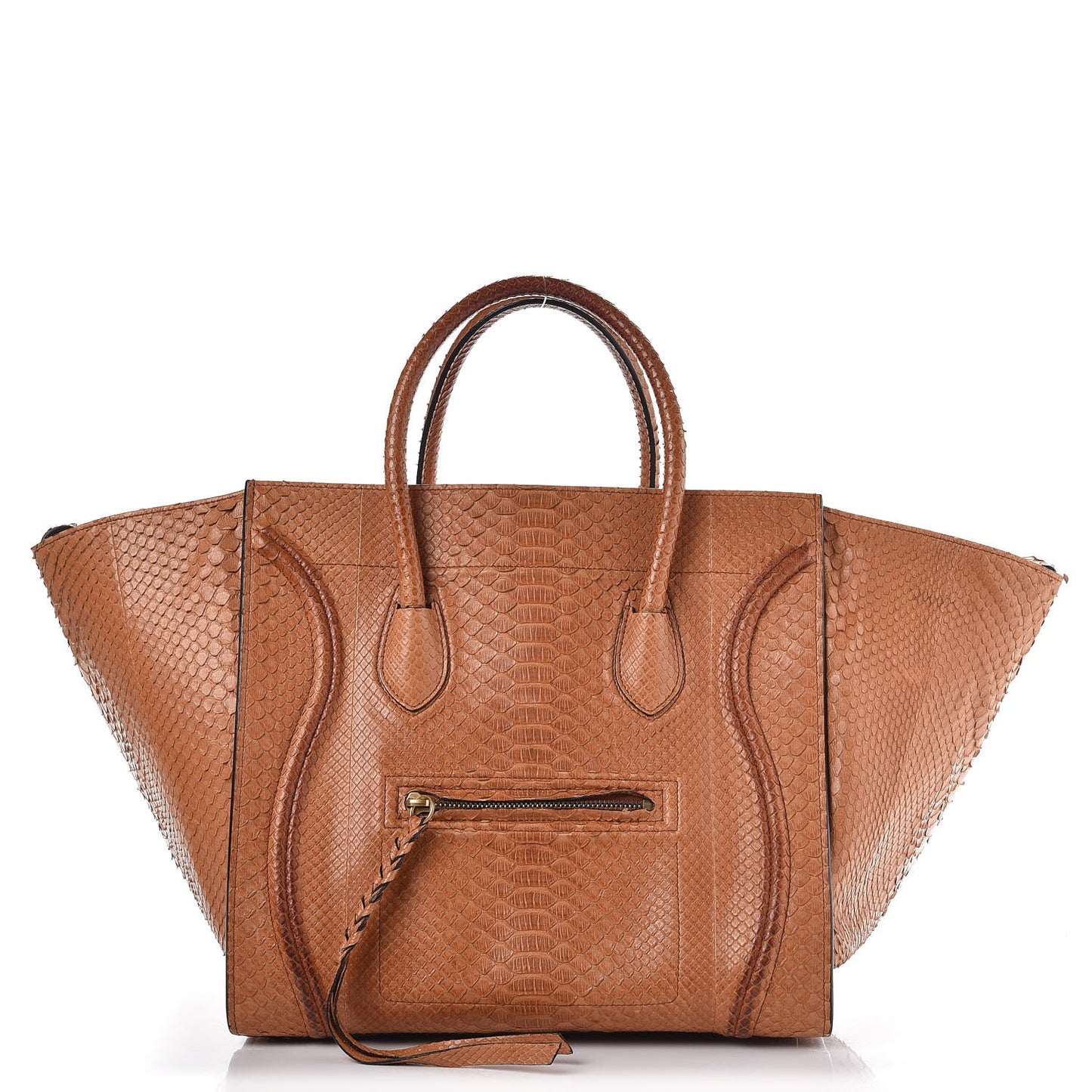 Python Medium Phantom Luggage Light Copper