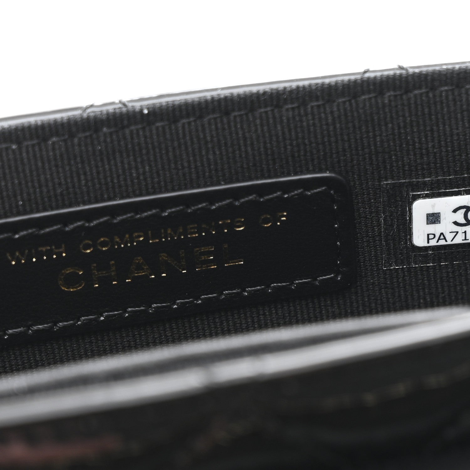 Chanel Patent Calfskin Quilted Mini Clutch Black 7 of 11