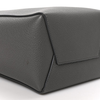 Celine Soft Grained Calfskin Small Sangle Bucket Bag Kohl 9 of 10