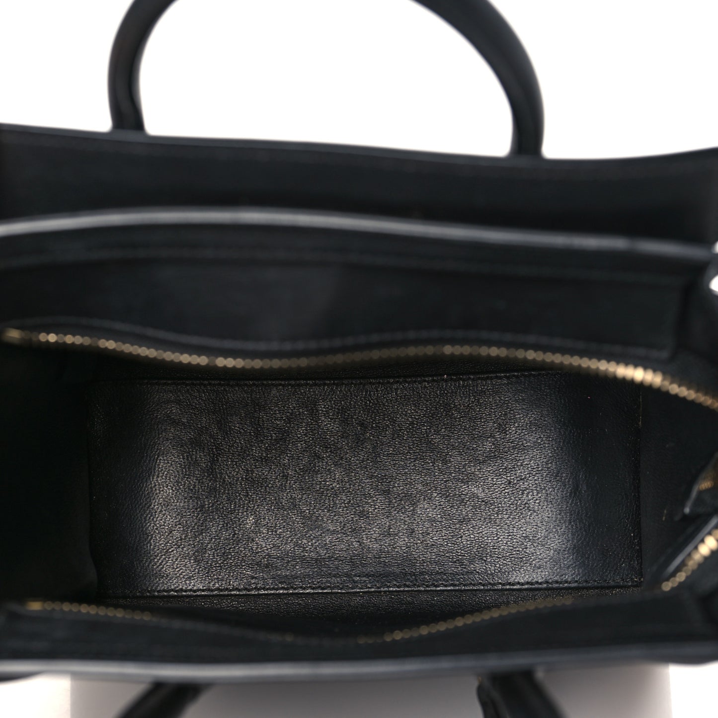 Smooth Calfskin Nano Luggage Black
