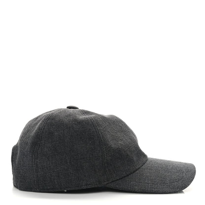 Chanel Cotton Sequin CC Cap Hat Black 5 of 9