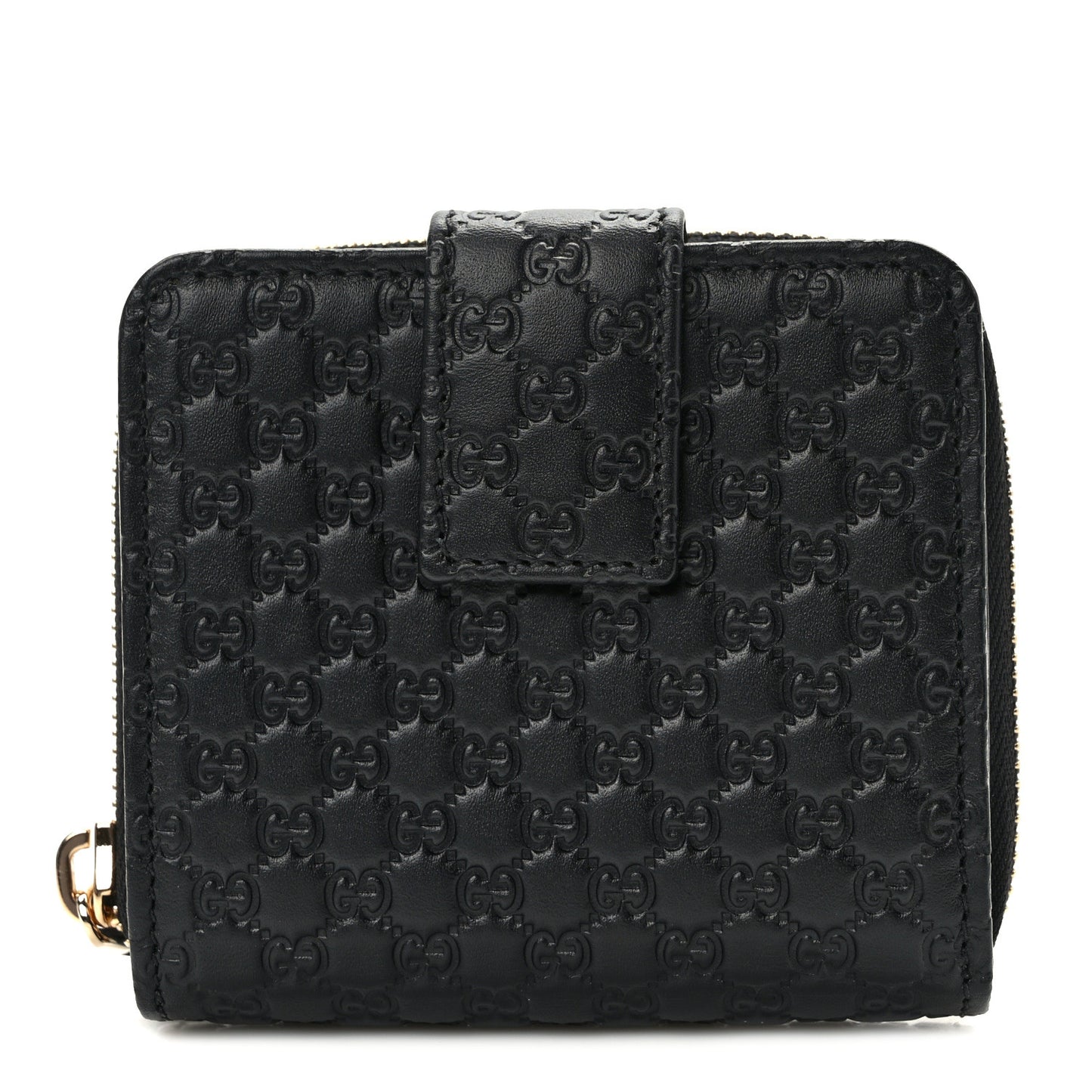 Microguccissima Compact Wallet Black